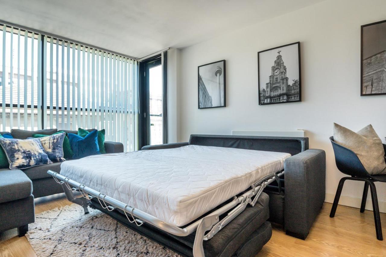 Host & Stay - Central Balcony Apt Liverpool Dış mekan fotoğraf